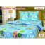 Bed linen set Fiksika on blue