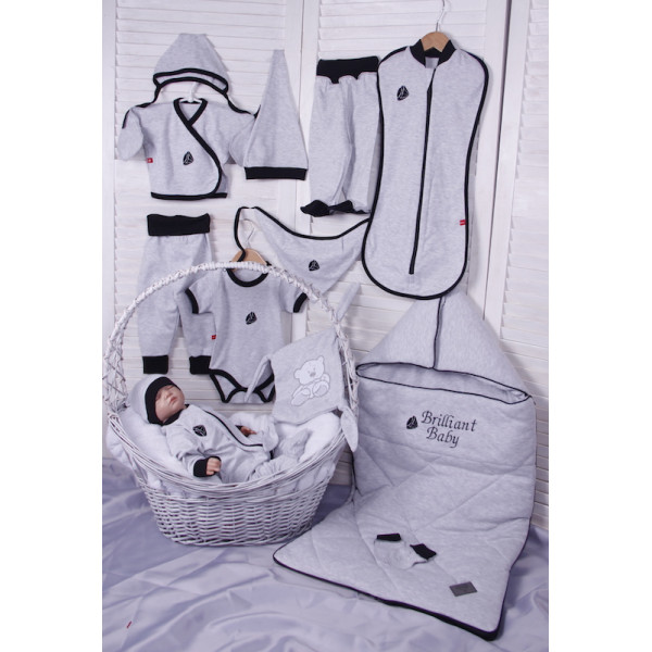 Set for discharge Baby Box (light gray)