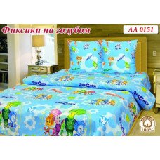 Комплект постільної білизни Фіксики на блакитному