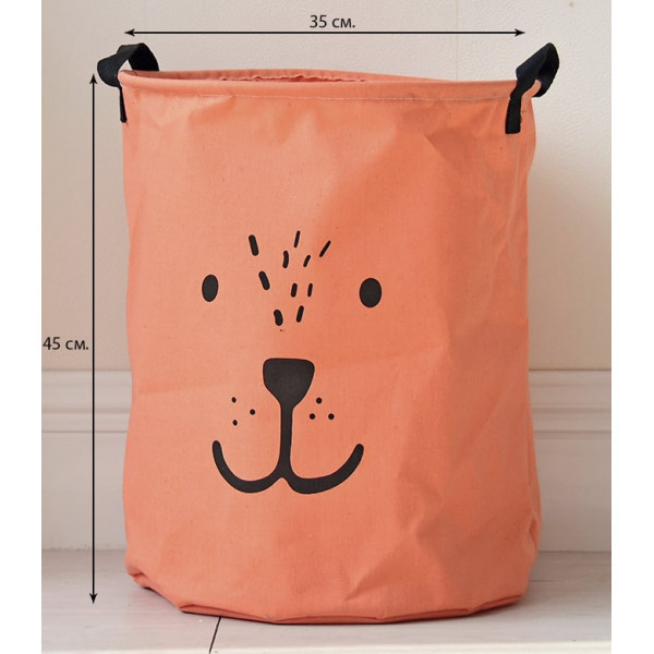 Basket for toys, laundry, storage Bear