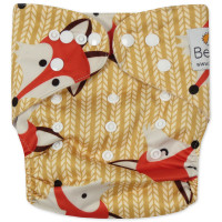Reusable diaper with insert