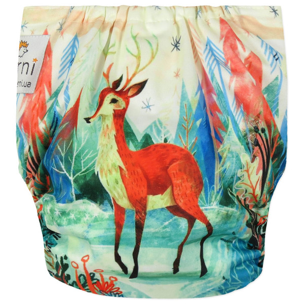 Reusable diaper with insert