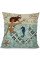 Mermaid decorative pillow 45 x 45 cm