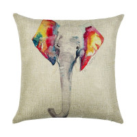 Decorative pillow Elephant 45 x 45 cm