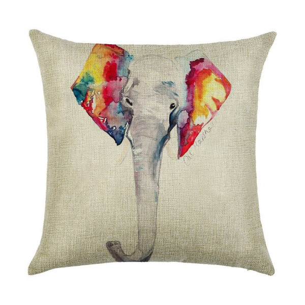 Decorative pillow Elephant 45 x 45 cm