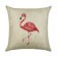 Decorative pillow Lonely flamingo 45 x 45 cm