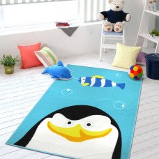 Carpet for children's room Penguin 100 x 130 cm