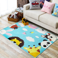 Carpet for children's room Good animals 100 x 130 cm