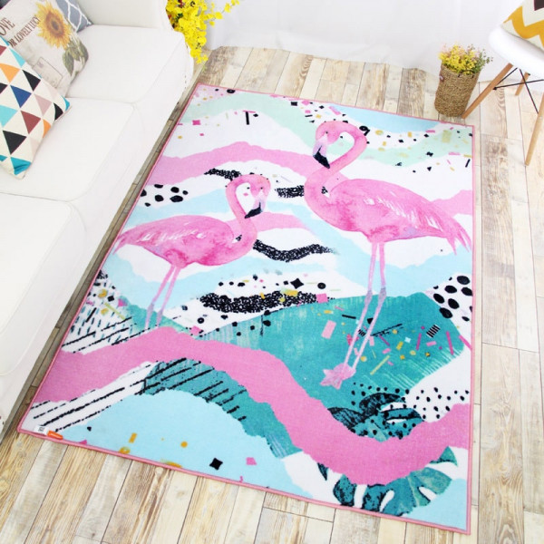 Flamingo rug 133 x 190 cm