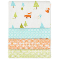 Flannel diaper 76 x 76 cm. (4 pcs.)