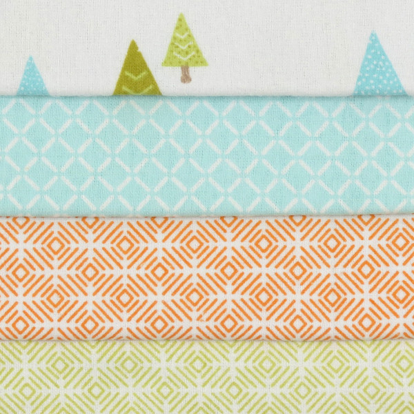 Flannel diaper 76 x 76 cm. (4 pcs.)