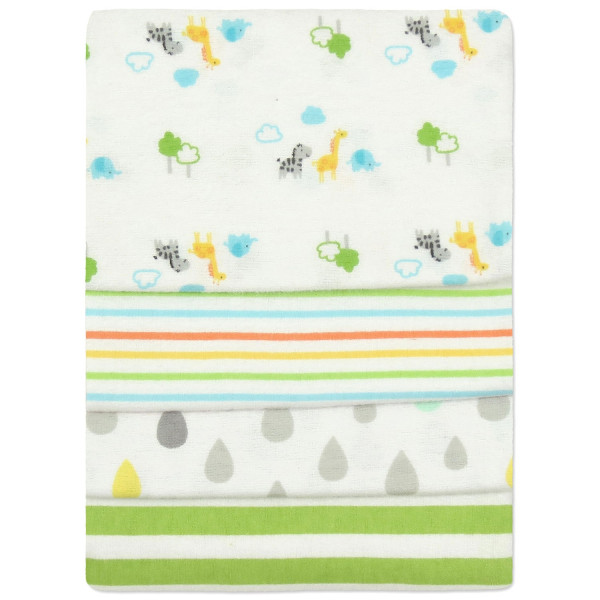 Flannel diaper 76 x 76 cm. (4 pcs.)