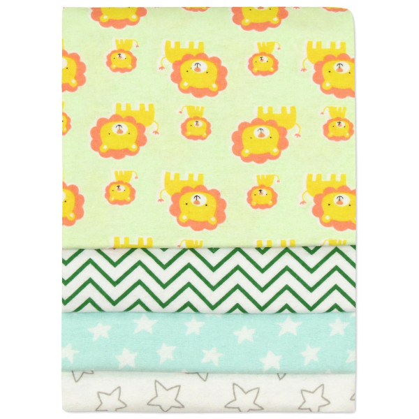 Flannel diaper 76 x 76 cm. (4 pcs.)
