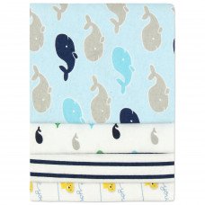 Flannel diaper 76 x 76 cm. (4 pcs.)