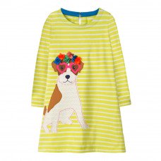 Dress for a girl Cute dog