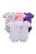Body for girls in polka dots 5 pcs