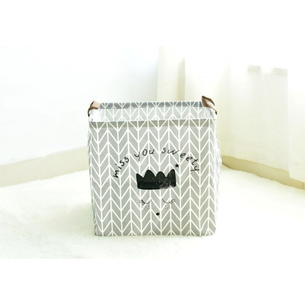 Basket for toys, laundry, storage I miss you