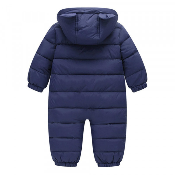 Demi-season children's overalls Happy bear, blue