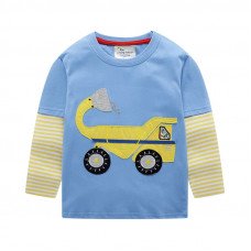 Sweater for a boy Yellow truck