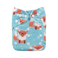 Reusable diaper with insert