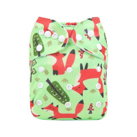Reusable diaper with insert