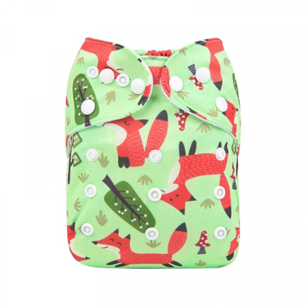 Reusable diaper with insert