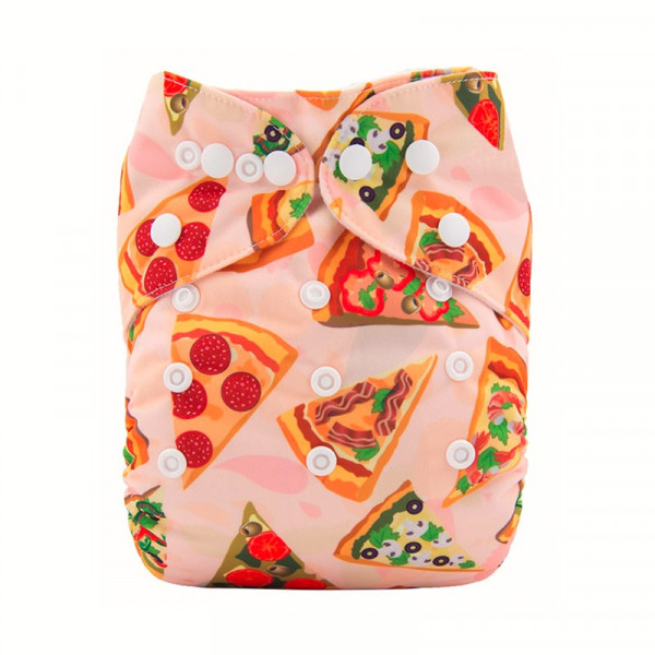 Reusable diaper with insert