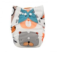 Reusable diaper with insert