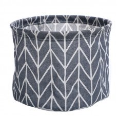 Basket for toys, laundry, storage White figures