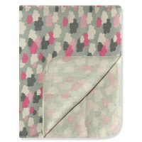 Waterproof diaper 120 x 75 cm. Multicolored clouds
