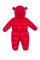 Children's demi-season overalls Dog, red
