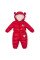 Children's demi-season overalls Dog, red