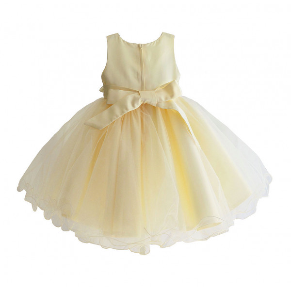 Dress for a girl Golden Peacock