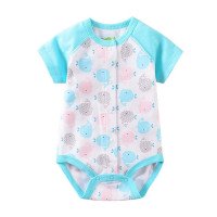 Little whale bodysuit for girls