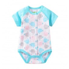Little whale bodysuit for girls