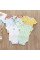 Children's body Dinosaurs 5 pcs.