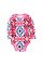 Body for a girl Floral ornament 0-3 months