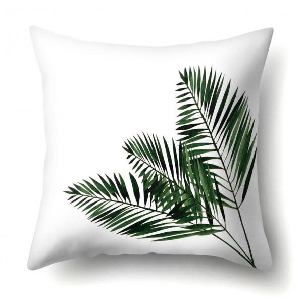 Palm decorative pillowcase 45 x 45 cm
