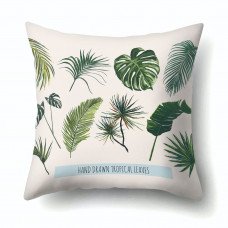 Наволочка декоративна Tropical leaves 45 х 45 см