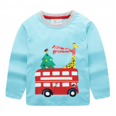 Лонгслів дитячий New year bus 