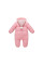 Sweetness insulated demi-season overalls for girls, pink