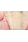 Sweetness insulated demi-season overalls for girls, pink