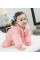 Sweetness insulated demi-season overalls for girls, pink