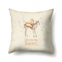 Decorative pillowcase Forest friendship 45 x 45 cm