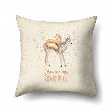 Decorative pillowcase Forest friendship 45 x 45 cm