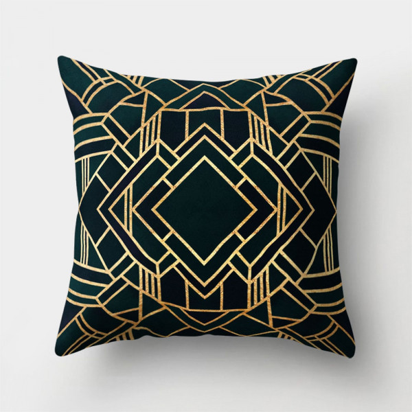 Emerald decorative pillowcase 45 x 45 cm