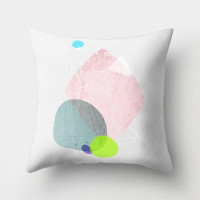 Abstraction decorative pillowcase 45 x 45 cm