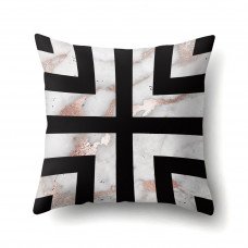 Marble decorative pillowcase 45 x 45 cm