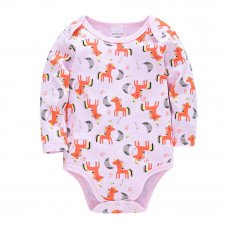 Unicorn rainbow bodysuit for girls