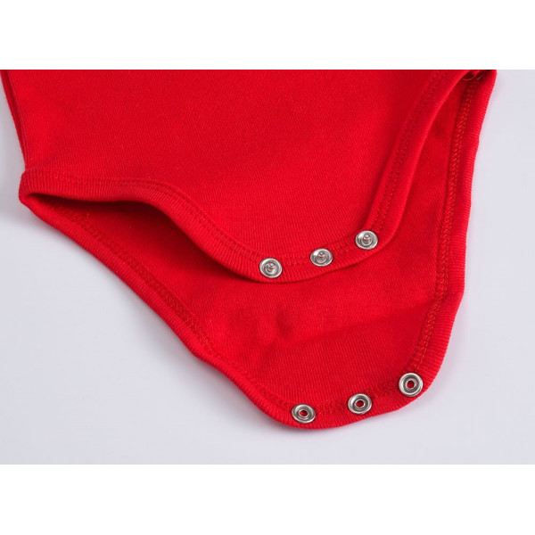 Children's Picture bodysuit, red (9-12 months)